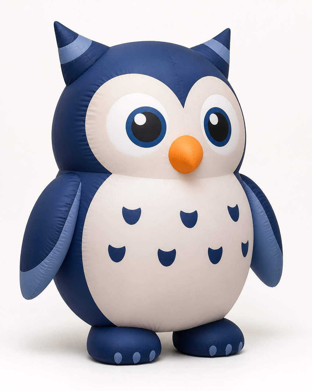 White-background custom inflatable mascot product view
