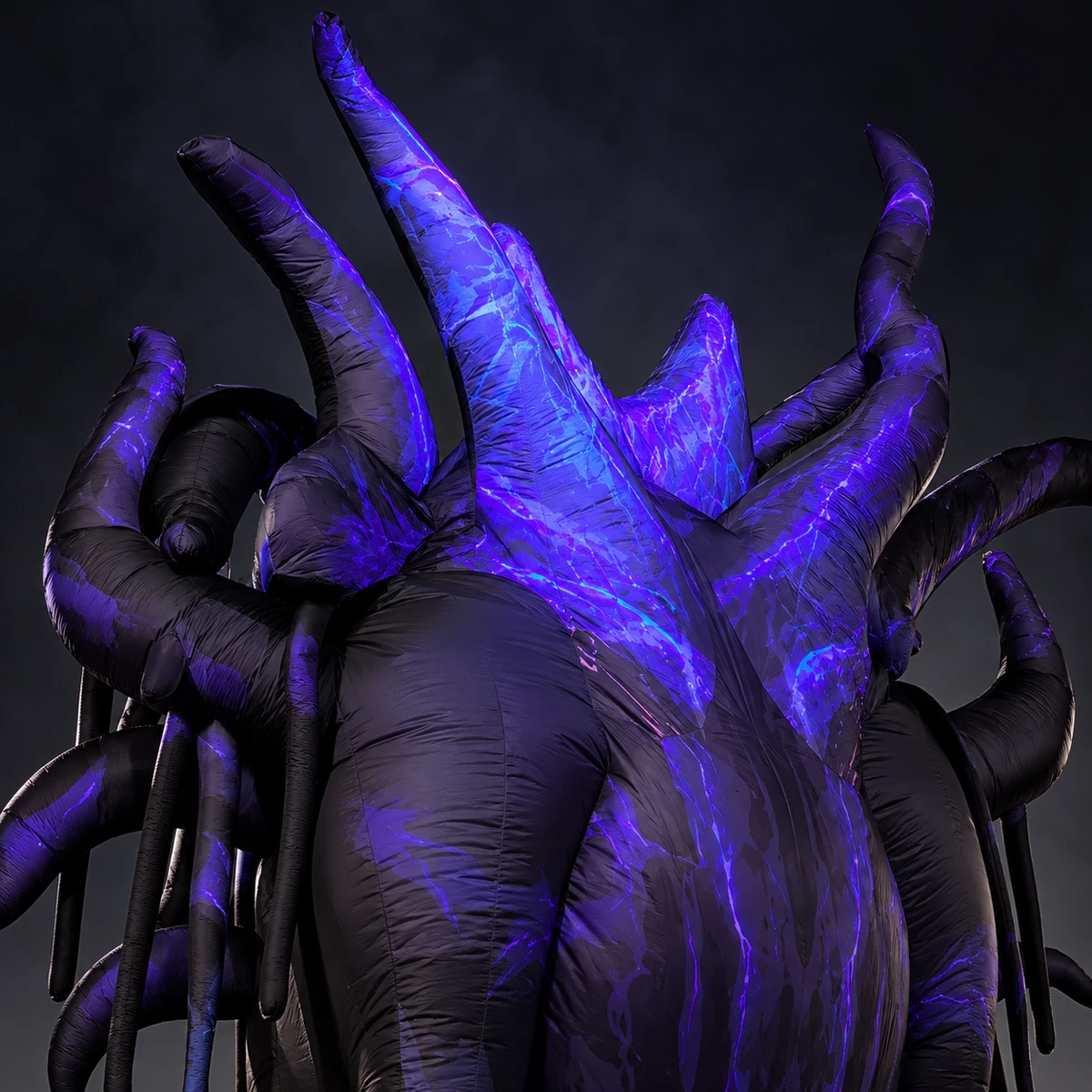 Rear crown and hanging tendril design detail (AI-generated concept visualization)